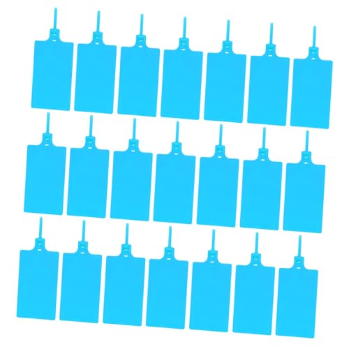 Anneome 100 Stück Kunststoff Versandetiketten Blau Robuste Kabelanhänger mit Reißfestem Design Farbige Transport und Lagerkennzeichnung Einfach zu Beschriften und Vielseitig Einsetzbar Anneome 100 Stück Kunststoff Versandetiketten Blau Robuste Kabelanhänger mit Reißfestem Design Farbige Transport und Lagerkennzeichnung Einfach zu Beschriften und Vielseitig Einsetzbar von Anneome