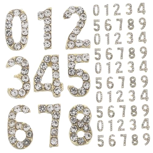 Anneome 100 Stück Nagelschmuck Strasssteine für Nägel Flache Rückseite Glänzende Maniküre Dekorationen DIY Nail Art Accessoires für Partys Hochzeiten von Anneome