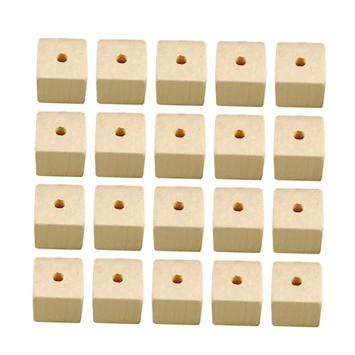 Anneome 100 Stück Perlen-Kits Bausätze Anhänger für die Schmuckherstellung Perlen für Schmuckhersteller Reize bastelset basteln für quadratische Perlen Holzperlen Hölzern Anneome 100 Stück Perlen-Kits Bausätze Anhänger für die Schmuckherstellung Perlen für Schmuckhersteller Reize bastelset basteln für quadratische Perlen Holzperlen Hölzern von Anneome