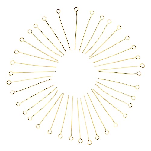 Anneome 100 Stück Pins für Ohrringe Diy Schmuckzubehör für Armbänder und Anhänger Langlebig und Rostfrei von Anneome