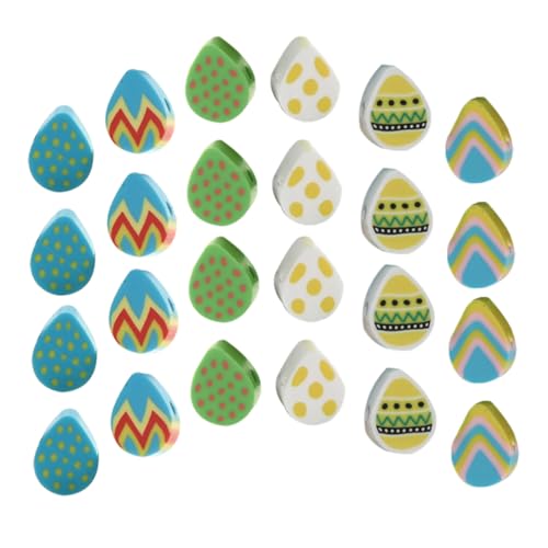 Anneome 100 Stück Polymer Clay Spacer Beads für Schmuckherstellung Osterelemente Diy Perlen Charms für Armbänder und Vielseitig Einsetzbar und Leicht zu Verarbeiten von Anneome