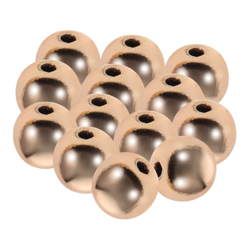 Anneome 100 Stück Runde Goldene Spacer perlen Glatte Messingperlen für Schmuckherstellung DIY Armband Halskette Bastelperlen für Erwachsene Vielseitig für Handwerk und Zubehör Anneome 100 Stück Runde Goldene Spacer perlen Glatte Messingperlen für Schmuckherstellung DIY Armband Halskette Bastelperlen für Erwachsene Vielseitig für Handwerk und Zubehör von Anneome