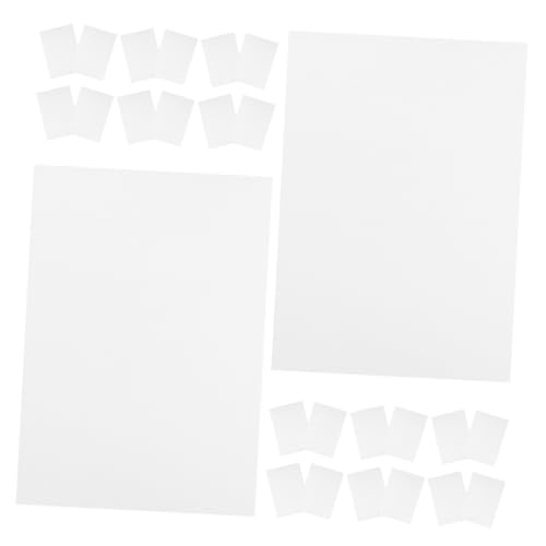 Anneome 100 Stück Schaumstoffplatten für DIY Set Weiße Dicke Druckplatten Reißfestes Bastelmaterial für Scrapbooking Kartengestaltung und Kreative Kunstprojekte Anneome 100 Stück Schaumstoffplatten für DIY Set Weiße Dicke Druckplatten Reißfestes Bastelmaterial für Scrapbooking Kartengestaltung und Kreative Kunstprojekte von Anneome