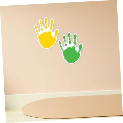 Anneome 100 Stück Teiliges Handförmiger Papieraufkleber für Klassenzimmer Wanddekoration Bunte DIY Bastelpapier Ausschnitte für Schwarzes Brett und Bulletin Board Kreative Handabdruck Anneome 100 Stück Teiliges Handförmiger Papieraufkleber für Klassenzimmer Wanddekoration Bunte DIY Bastelpapier Ausschnitte für Schwarzes Brett und Bulletin Board Kreative Handabdruck von Anneome