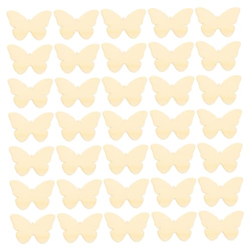 Anneome 100 Stück Teiliges Holz Schmetterlingsset für Unlackierte DIY Bastelrohlinge Stabile Holzformen zum Bemalen und Kreativen Gestalten für Familienaktivitäten und Wohnraumdekoration Anneome 100 Stück Teiliges Holz Schmetterlingsset für Unlackierte DIY Bastelrohlinge Stabile Holzformen zum Bemalen und Kreativen Gestalten für Familienaktivitäten und Wohnraumdekoration von Anneome