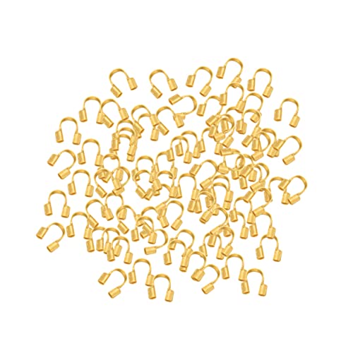 Anneome 100stücke U-förmige Drahtschlaufen Aus Kupfer Drahtschützer Für Diy Schmuck Verschlüsse Für Armbänder Und Halsketten Gold von Anneome