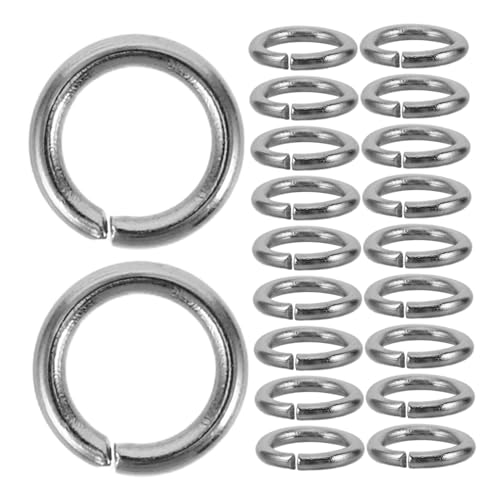 Anneome 1000 Stück Geschlossene Flache Biegeringe: Ideal Für Die Herstellung Von Armbändern Und Halsketten. Langlebiges Und Vielseitiges Zubehör Zur Herstellung Von Diy-schmuck. von Anneome