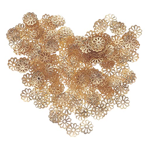 Anneome 1000Stücke Perlenkappen Vintage Metall Abstandshalter für DIY Schmuckherstellung Zubehör für Armbänder Halsketten und Bastelprojekte von Anneome