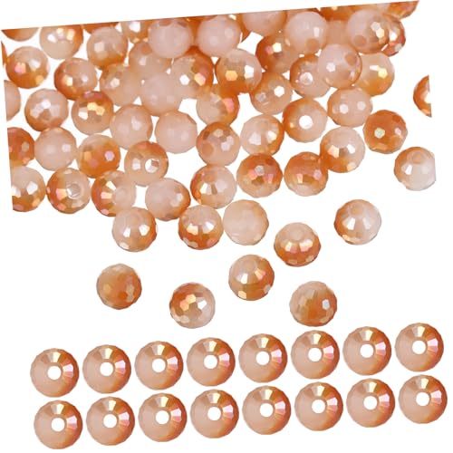 Anneome 100Stücke Kristallperlen Glasperlen für DIY Schmuck Basteln Lose Bastelperlen mit Langlebig und Leicht zu Verwenden für Kreative Projekte von Anneome