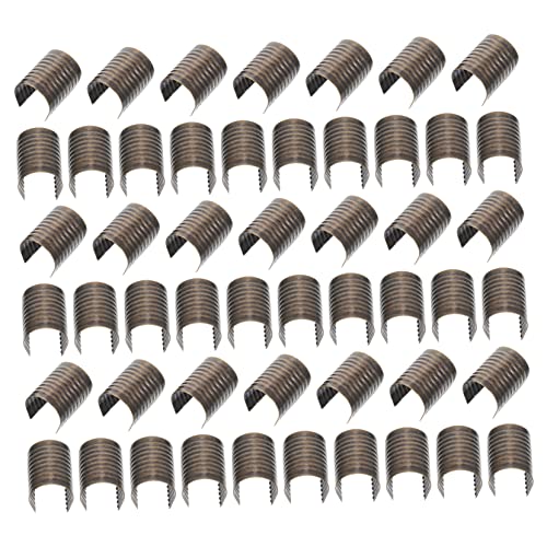 Anneome 100Stücke Leder Seilclips Metall Crimps für Schmuck DIY Zylindrische Öffnung Robust und Einfach zu Verwenden für Armbänder Schlüsselanhänger und Mehr Anneome 100Stücke Leder Seilclips Metall Crimps für Schmuck DIY Zylindrische Öffnung Robust und Einfach zu Verwenden für Armbänder Schlüsselanhänger und Mehr von Anneome