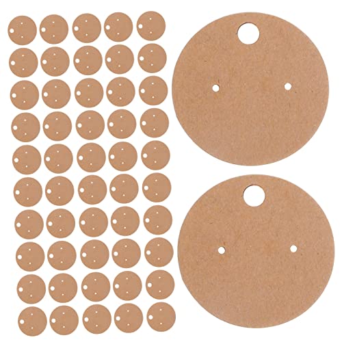 Anneome 100stücke Earring Display Karten Aus Kraftpapier Leere Ohrringhalter Karten Für Schmuckpräsentation Und Aufbewahrung Für Ohrringe Und Ohrstecker von Anneome