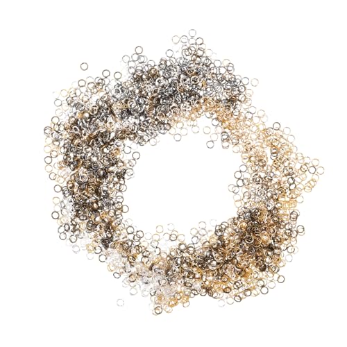 Anneome 10Er-Packungen Offene Metall-ringe für Schmuckherstellung DIY Verbindungsringe aus Langlebigem Material für Ohrringe Armbänder Halsketten Schmuckreparatur und Bastelprojekte Anneome 10Er-Packungen Offene Metall-ringe für Schmuckherstellung DIY Verbindungsringe aus Langlebigem Material für Ohrringe Armbänder Halsketten Schmuckreparatur und Bastelprojekte von Anneome