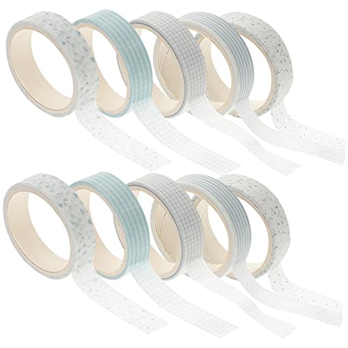 Anneome 10Rollen Washi Tape Dekorative Klebebänder für Journals und Scrapbooks Selbstklebend Wiederverwendbar Einzigartiges Design für DIY Projekte Anneome 10Rollen Washi Tape Dekorative Klebebänder für Journals und Scrapbooks Selbstklebend Wiederverwendbar Einzigartiges Design für DIY Projekte von Anneome