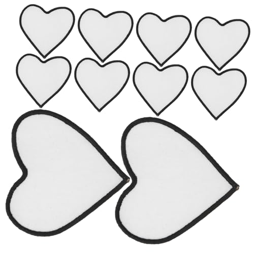 Anneome 10Stücke Leere Sublimationspatches für DIY Kleidung Bügelbild Reparaturpatches Dekorative Aufnäher für Gestaltung und Handwerksprojekte Anneome 10Stücke Leere Sublimationspatches für DIY Kleidung Bügelbild Reparaturpatches Dekorative Aufnäher für Gestaltung und Handwerksprojekte von Anneome
