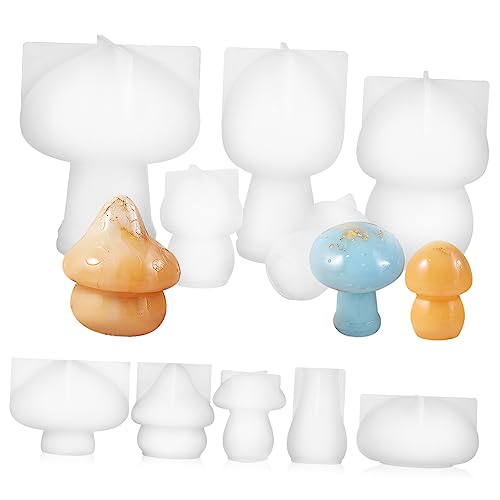Anneome 10Stücke Silikonformen Für Epoxidharz Handwerk Gussformen Für DIY Tischdekoration Und Lebensmittelecht Für Kunstprojekte Und Bastelarbeiten Anneome 10Stücke Silikonformen Für Epoxidharz Handwerk Gussformen Für DIY Tischdekoration Und Lebensmittelecht Für Kunstprojekte Und Bastelarbeiten von Anneome