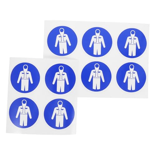 Anneome 10pcs Beachten Sie Aufkleber Für Fabrikgeräte, Die Ihren Schutzanzug Warnabziehbilder Tragen, Die Ihre Arbeitskleidung Warnschild Schilder Arbeiten Kleidung Etikett Aufkleber Anneome 10pcs Beachten Sie Aufkleber Für Fabrikgeräte, Die Ihren Schutzanzug Warnabziehbilder Tragen, Die Ihre Arbeitskleidung Warnschild Schilder Arbeiten Kleidung Etikett Aufkleber von Anneome