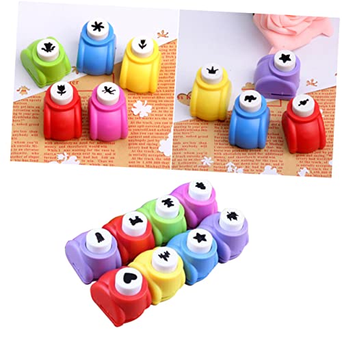 Anneome 12 Stück Prägemaschine Herstellung Papier Bausatz Schreibwaren Locher Bastelpunsch Scrapbooking-stanzer von Anneome