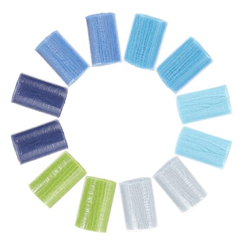 Anneome 12 Stück Stickgarn für Teppiche blanket yarn wool knitting yarn Teppichstickgarn Baumwolle Garne zum Selbermachen Teppichgarn selber machen Set zur Herstellung von Teppichen Acryl von Anneome