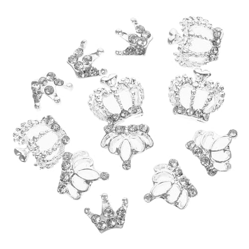 Anneome 12 Stück Teiliges Nagelkunst Dekorationsset mit Strasssteinen DIY Maniküre Schmuck für Nagelstudio und Heimgebrauch Schnelle Anwendung für Party und Kreative Nail Art Designs von Anneome