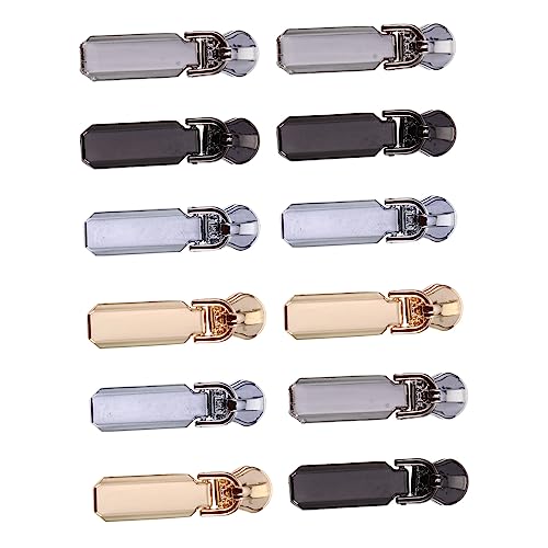 Anneome 12 Stück Teiliges Reißverschluss Zipper Pulls für Kleidung Jacken und Abnehmbare Zipper Zubehör Gemischten Farben für Diy Reparaturen und Ersatzteile von Anneome