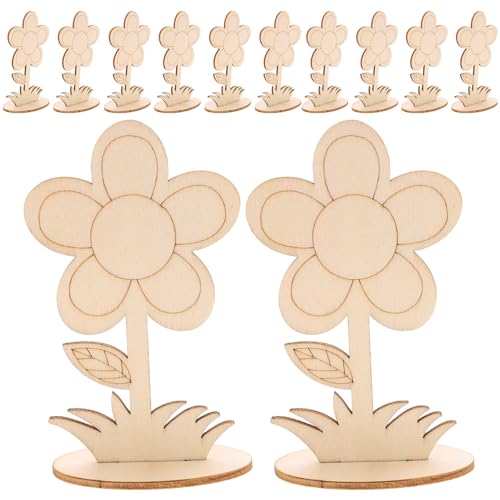 Anneome 12 Stück Teiliges Unvollendeter Holzblumen zum Basteln Diy Malen und Dekorieren von Holzblumen für Kreative Projekte für Erwachsene Anneome 12 Stück Teiliges Unvollendeter Holzblumen zum Basteln Diy Malen und Dekorieren von Holzblumen für Kreative Projekte für Erwachsene von Anneome