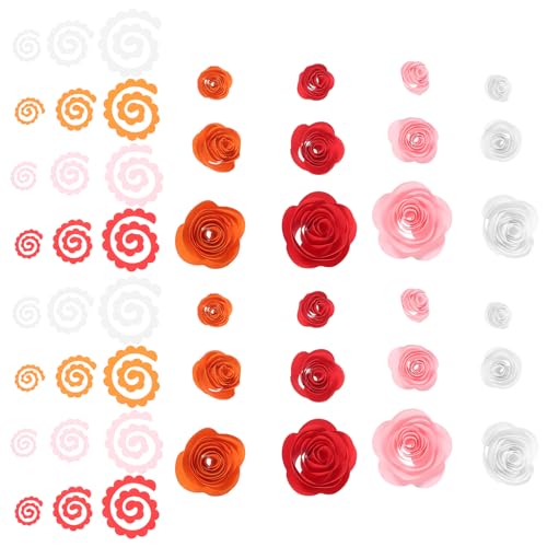 Anneome 120 Stück Diy Papierblumen Streifen für Origami Handarbeit Quilling Materialien Geeignet für Erwachsene Bastelpapier für Hochzeiten und Dekorationen von Anneome