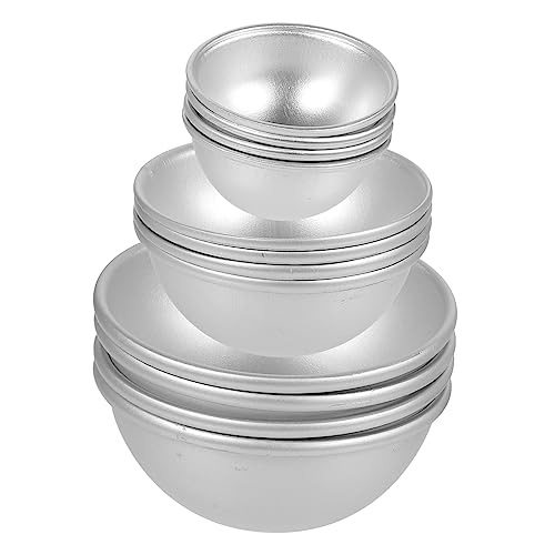 Anneome 12Stücke Halbkugelform Für Badesalze Teiliges Aluminiumlegierung Einfach Zu Entformen Leicht Zu Reinigen Für DIY Badebomben Und Badezusätze Spa Anneome 12Stücke Halbkugelform Für Badesalze Teiliges Aluminiumlegierung Einfach Zu Entformen Leicht Zu Reinigen Für DIY Badebomben Und Badezusätze Spa von Anneome