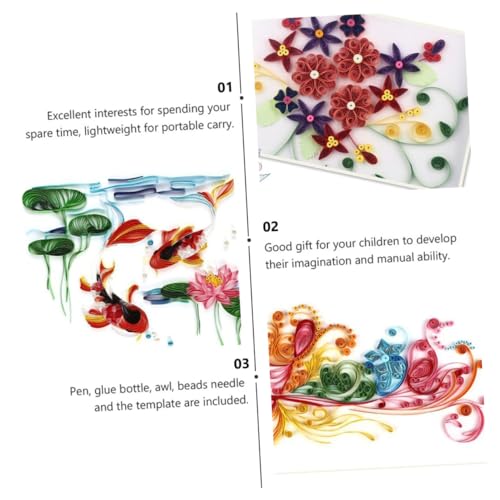 Anneome 13 Stück Teiliges für Papierquilling Diy Bastelset für Anfänger mit Stift Kleber Schablone und Werkzeug für Projekte und Kunsthandwerk Anneome 13 Stück Teiliges für Papierquilling Diy Bastelset für Anfänger mit Stift Kleber Schablone und Werkzeug für Projekte und Kunsthandwerk von Anneome