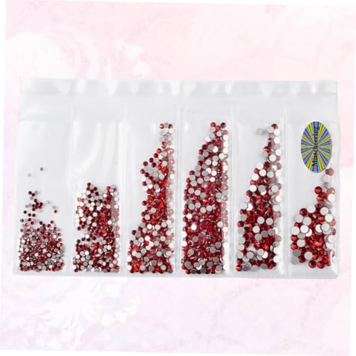 Anneome 1364 Stück Teiliges Nagelsteine Rot Strasssteine für DIY Maniküre Flachboden Glassteine in Verschiedenen Langlebige Nagelkunst Zubehör für Frauen und Professionelle Nail Art Anneome 1364 Stück Teiliges Nagelsteine Rot Strasssteine für DIY Maniküre Flachboden Glassteine in Verschiedenen Langlebige Nagelkunst Zubehör für Frauen und Professionelle Nail Art von Anneome