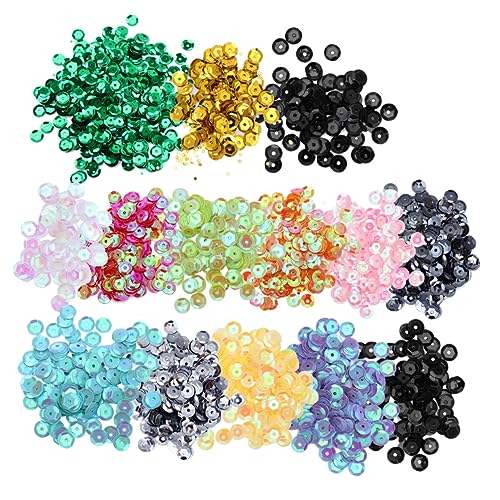Anneome 14 Packungen Pailletten Zum Basteln Handwerk Glitzer Schüttgut Perlen Glänzend Klobiger Glitzer Funkeln Handwerk Pailletten Diy Pailletten Paillettenkunst Pailletten Handwerk von Anneome