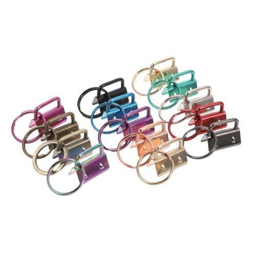 Anneome 14Stücke Teiliges Schlüsselanhänger Hardware Schwanzclip Gurtbandklemme Vielseitige Clips für DIY Schlüsselanhänger und Projekte Robust und Benutzerfreundlich Anneome 14Stücke Teiliges Schlüsselanhänger Hardware Schwanzclip Gurtbandklemme Vielseitige Clips für DIY Schlüsselanhänger und Projekte Robust und Benutzerfreundlich von Anneome