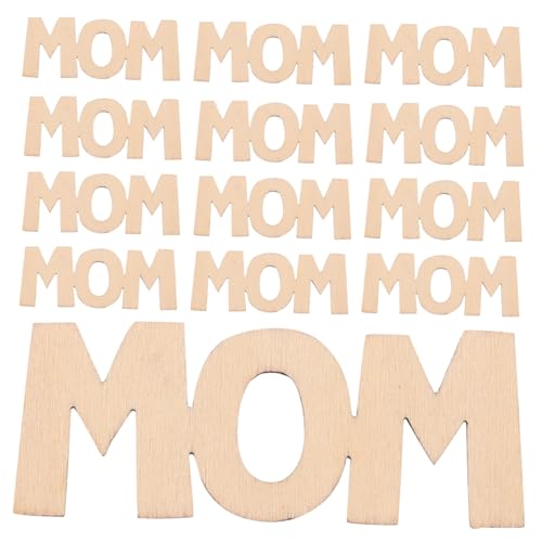 Anneome 15 Stück Holzhandwerk Basteln Muttertagdekorationen Zeichen Mama-Slice-Masse Verzierungen wandverkleidung wand polsterung Mama-Ornament aus Holz Mama-Ausschnitte aus Holz hölzern Anneome 15 Stück Holzhandwerk Basteln Muttertagdekorationen Zeichen Mama-Slice-Masse Verzierungen wandverkleidung wand polsterung Mama-Ornament aus Holz Mama-Ausschnitte aus Holz hölzern von Anneome