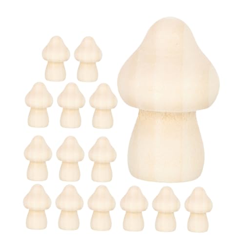 Anneome 15 Stück Teiliges Unfertige Holzmushroom Deko Robustes Holz DIY Bastelset Für Kreative Malvorlagen Tischdeko Wohnzimmer Zubehör Anneome 15 Stück Teiliges Unfertige Holzmushroom Deko Robustes Holz DIY Bastelset Für Kreative Malvorlagen Tischdeko Wohnzimmer Zubehör von Anneome