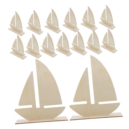 Anneome 15 Stück Teiliges Unvollendetes Holz Segelboot Bastelset mit Detaillierten und Tonformen für Bunte DIY Holz Ausschnitte für Heimdeko Scrapbooking und Kreative Projekte Anneome 15 Stück Teiliges Unvollendetes Holz Segelboot Bastelset mit Detaillierten und Tonformen für Bunte DIY Holz Ausschnitte für Heimdeko Scrapbooking und Kreative Projekte von Anneome