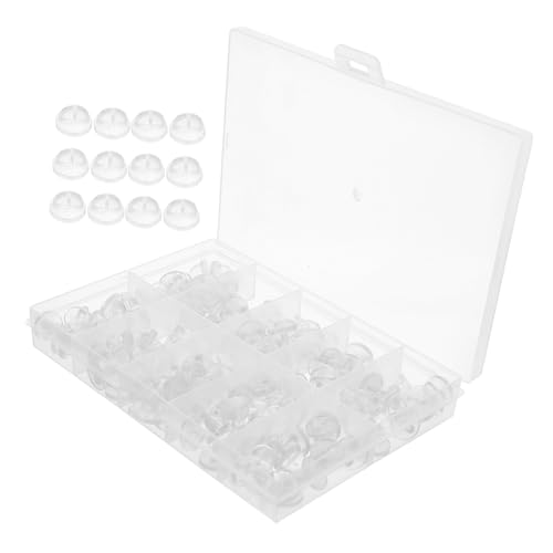 Anneome 150 Stück Teiliges Pin Back mit Rutschfesten Gummiverschlüssen und Transparenter Aufbewahrungsbox Sicherungsclips für Anstecknadeln Abzeichen Broschen und Abzeichen Praktisches Anneome 150 Stück Teiliges Pin Back mit Rutschfesten Gummiverschlüssen und Transparenter Aufbewahrungsbox Sicherungsclips für Anstecknadeln Abzeichen Broschen und Abzeichen Praktisches von Anneome