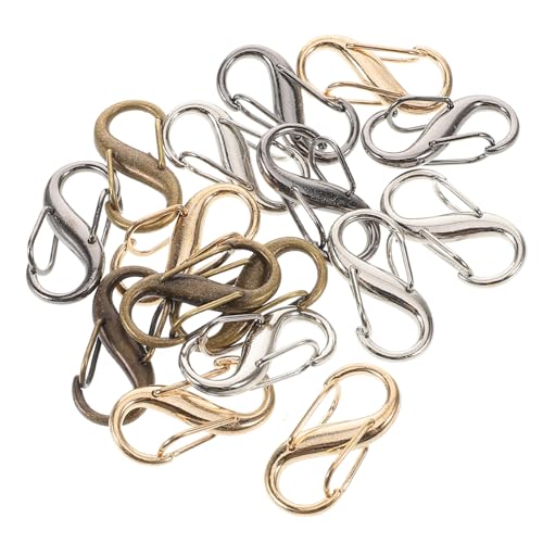 Anneome 16 Stück Teiliges Verstellbare Metall schnallen für Kettengurte Kleine Langlebige Metallverschlüsse zur Taschenriemen anpassung Kompakte DIY accessoires für Handtaschen ketten Anneome 16 Stück Teiliges Verstellbare Metall schnallen für Kettengurte Kleine Langlebige Metallverschlüsse zur Taschenriemen anpassung Kompakte DIY accessoires für Handtaschen ketten von Anneome