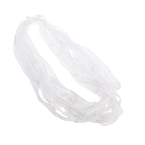 Anneome 16 Treppe floraler Spitzenrandbesatz spitzenbordüre dekoband Stickerei Spitzenstoff Bänder für Handwerk fringe trimming lace ribbon for crafting lace trim Weiß von Anneome