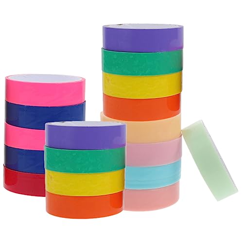 Anneome 18 Rollen Klebriges Ballband Selbstklebende Kugelbänder Klebebänder Zum Herstellen Von Kugeln Ballklebebänder Für Erwachsene Farbiges Band Klebebänder Für Bälle Plastik Anneome 18 Rollen Klebriges Ballband Selbstklebende Kugelbänder Klebebänder Zum Herstellen Von Kugeln Ballklebebänder Für Erwachsene Farbiges Band Klebebänder Für Bälle Plastik von Anneome