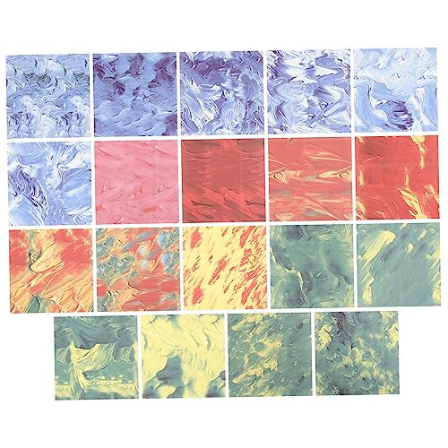 Anneome 19 Stück Teiliges Diy Transferpapier für Sublimation Multifunktionale Infusible Blätter für Shirts Tassen Untersetzer Keramiken und Mehr Leicht Tragbar und Einfach zu Verwenden von Anneome