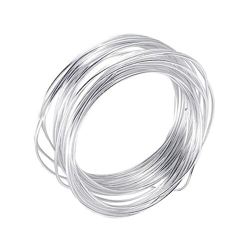 Anneome 1Rolle Multifunktionsdraht Weichem Aluminium und Leicht für Schmuckherstellung DIY Bastelprojekte und Skulpturen von Anneome