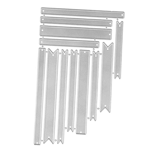 Anneome 1Satz Banner Schneide Stanzform Kohlenstoffstahl DIY Schablonen für Scrapbooking Etiketten und Karten für Karton Langlebig und Vielseitig Anneome 1Satz Banner Schneide Stanzform Kohlenstoffstahl DIY Schablonen für Scrapbooking Etiketten und Karten für Karton Langlebig und Vielseitig von Anneome