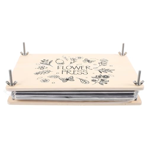 Anneome 1Satz Blumenpresse Set DIY Pflanzenpresse für Effektives Blättern für Bastelprojekte Perfektes für Bastel Fans von Anneome