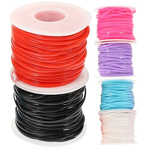 Anneome 1Satz DIY Kunststoff Schlüsselband Farben Reißfeste Schnur für Freundschaftsbänder Lanyards und Schmuckherstellung für Erwachsene Bastelzubehör Anneome 1Satz DIY Kunststoff Schlüsselband Farben Reißfeste Schnur für Freundschaftsbänder Lanyards und Schmuckherstellung für Erwachsene Bastelzubehör von Anneome