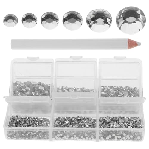 Anneome 1Satz Strasssteine für Nagelkunst Runde Flatback DIY Nageldekoration Langlebig und Vielseitig für Hochzeiten und Partys Anneome 1Satz Strasssteine für Nagelkunst Runde Flatback DIY Nageldekoration Langlebig und Vielseitig für Hochzeiten und Partys von Anneome