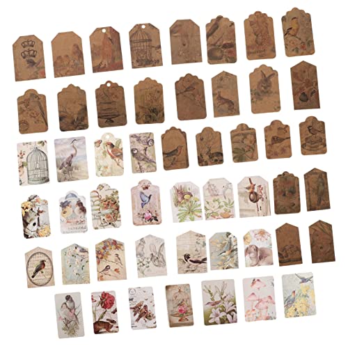 Anneome 2 Boxen Diy Retro Notizpapier Dekoratives Scrapbook Papier für Handbücher und Geschenkanhänger für Bastelprojekte und Persönliche Gestaltung von Anneome
