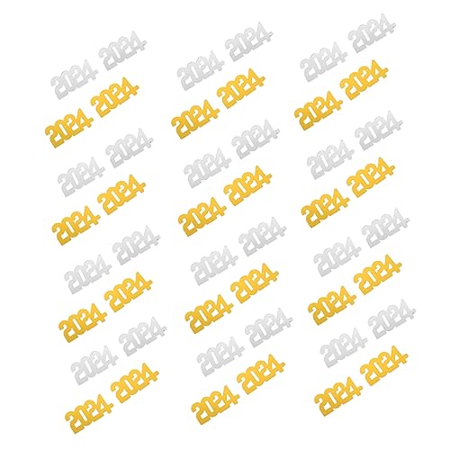Anneome 2 Dekorativ Dekoration Aufdecken Hochzeit Gold Vorabend Glücklich Wohnkultur Geburtstag Party Ästhetisch Weihnachten Silber Tischstreuungen Streuungen Am Neujahrstisch Konfetti von Anneome