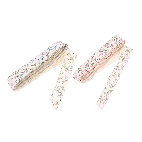 Anneome 2 Rollen Blumenmuster Baumwollband À Yards für Bastelprojekte Hochzeiten und Feste Dekoratives Geschenkband für Diy Ideen Anneome 2 Rollen Blumenmuster Baumwollband À Yards für Bastelprojekte Hochzeiten und Feste Dekoratives Geschenkband für Diy Ideen von Anneome