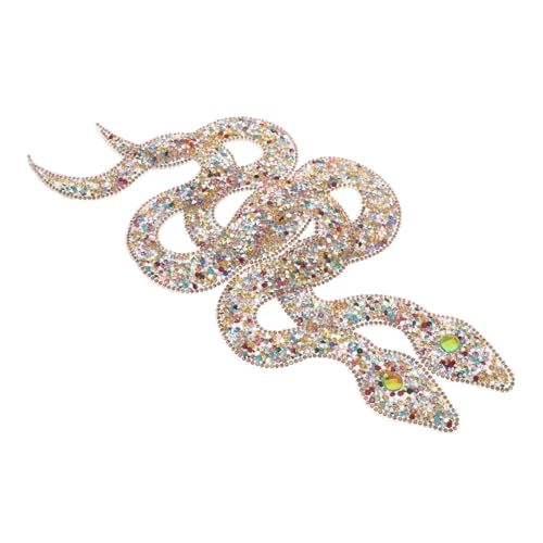Anneome 2 Stück Aufbügelbare Strass Applikationen für DIY Kleidung Schuhe Taschen und Hüte für Partys und Festlichkeiten von Anneome