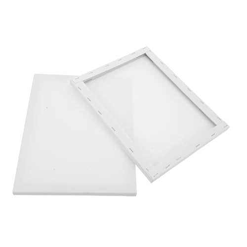 Anneome 2 Stück Blanko Keilrahmen für Öl und Acrylmalerei Künstlerleinwand für DIY Malprojekte und Kreative Arbeiten für Kunstschüler und Amateure von Anneome