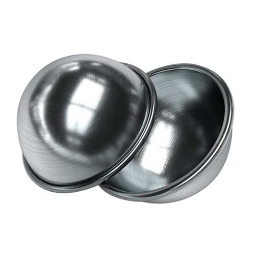 Anneome 2 Stück Form für Badekugeln Herstellung Formen Badeform Kugelform Badezusätze Badezusatz Set Badebomben Set Silver Anneome 2 Stück Form für Badekugeln Herstellung Formen Badeform Kugelform Badezusätze Badezusatz Set Badebomben Set Silver von Anneome